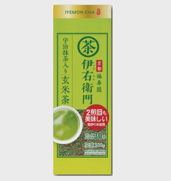 Uji Matcha Genmaicha 200g / 宇治の露 抹茶入り玄米茶 200g