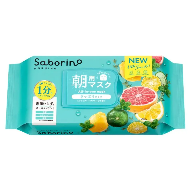 SaborinoMorningMask Fresh / サボリーノ 朝用マスク さっぱり SaborinoMorningMask Fresh / サボリーノ 朝用マスク さっぱり