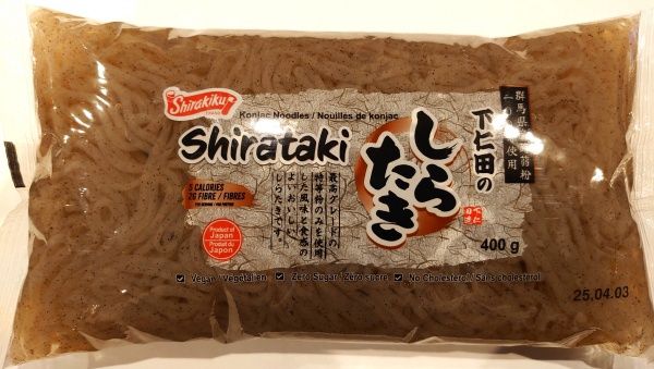 Shirataki Black 400g / 下仁田しらたき黒 L