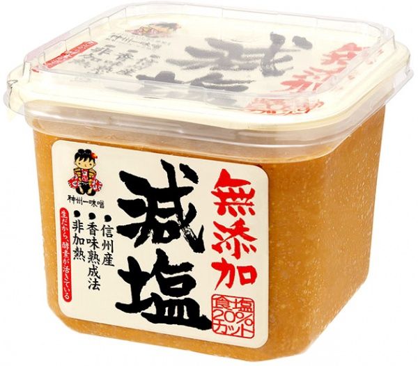 Mutenka Genen Miso / 無添加 減塩味噌 Mutenka Genen Miso / 無添加 減塩味噌