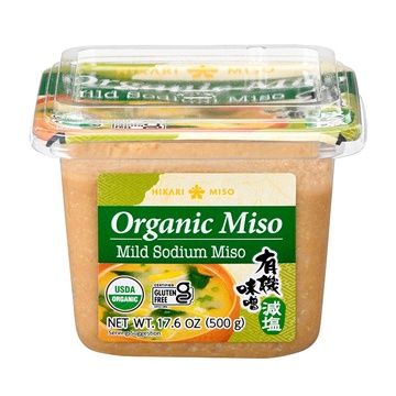 Organic miso Less Sodi 500g / 有機味噌 減塩