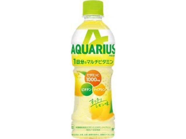 Aquarius with Vitamin 500ml / ｱｸｴﾘｱｽ ﾏﾙﾁﾋﾞﾀﾐﾝ