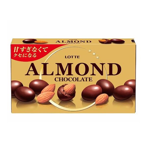 Lotte Almond Chocolate / ﾛｯﾃ ｱｰﾓﾝﾄﾞﾁｮｺﾚｰﾄ
