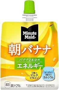 Minute Maid Banana Jelly / ミニッツメイド 朝 バナナ Minute Maid Banana Jelly / ミニッツメイド 朝 バナナ