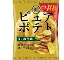 Pure Potato Salt and Seaweed / ピュアポテト 濃いのり塩 Pure Potato Salt and Seaweed / ピュアポテト 濃いのり塩