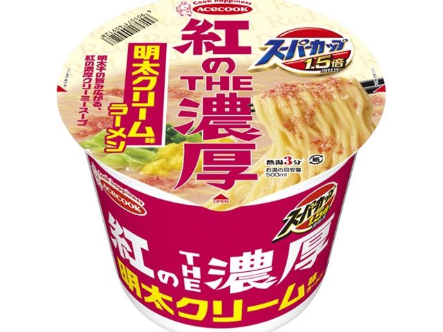 Super Cup Mentai Cream Ramen / スーパーカップ 明太クリームラーメン Super Cup Mentai Cream Ramen / スーパーカップ 明太クリームラーメン