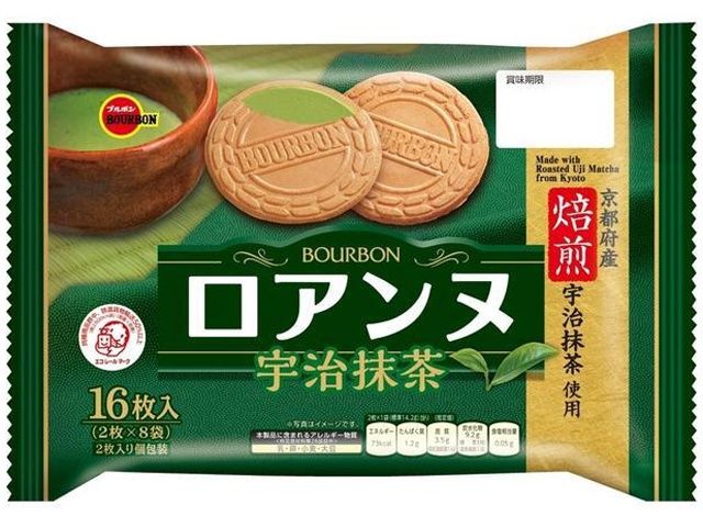 Roanne Uji Matcha 16P / ロアンヌ 宇治抹茶 Roanne Uji Matcha 16P / ロアンヌ 宇治抹茶