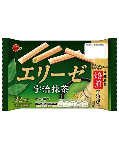 Elize Matcha 32ps / ｴﾘｰｾﾞ宇治抹茶 32本入