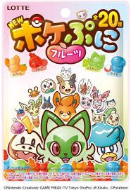 Poke Puni Gummy Fruit / ﾎﾟｹぷに ﾌﾙｰﾂ 80g