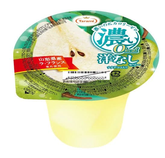 Tarami Pear Jelly 0kcal / 濃い洋梨ゼリー 0kcal Tarami Pear Jelly 0kcal / 濃い洋梨ゼリー 0kcal