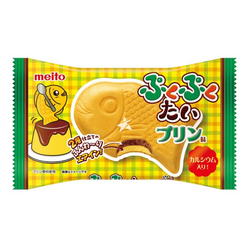 Puku Puku Tai Pudding / ぷくぷくたい プリン味 Puku Puku Tai Pudding / ぷくぷくたい プリン味