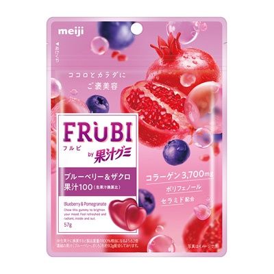 Frubi Gummy Pomegranate / ﾌﾙﾋﾞ ﾌﾞﾙｰﾍﾞﾘｰ ｻﾞｸﾛ