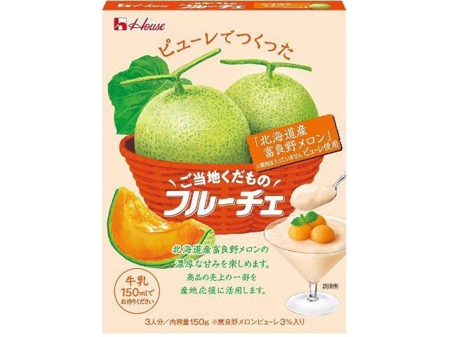 Fruche Furano Melon / ご当地 ﾌﾙｰﾁｪ 富良野ﾒﾛﾝ