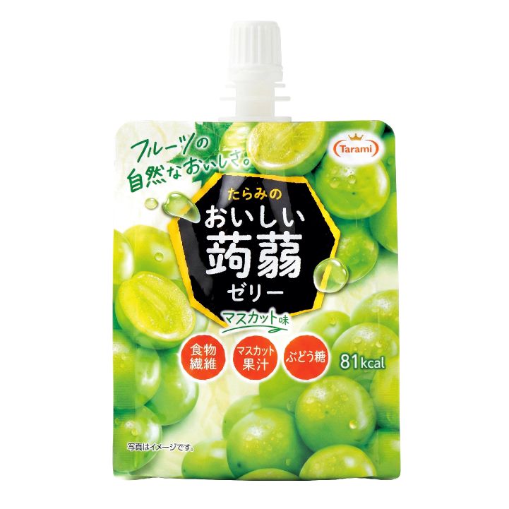 Konnyaku Jelly Muscat 150g / おいしい蒟蒻ゼリーマスカット Konnyaku Jelly Muscat 150g / おいしい蒟蒻ゼリーマスカット