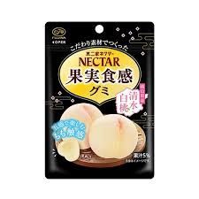 Nectar Gummy White Peach / 果実食感ｸﾞﾐ 白桃