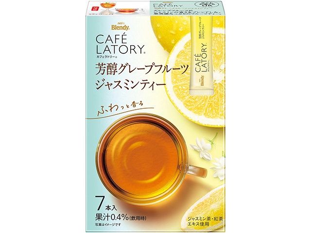 Blendy Cafe Latory Stick Rich Grapefruit Jasmine Tea 7P /カフェラトリー グレープフルーツ ジャスミン Blendy Cafe Latory Stick Rich Grapefruit Jasmine Tea 7P /カフェラトリー グレープフルーツ ジャスミン