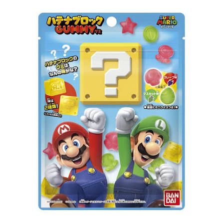 Super mario Block Gummy / マリオ ハテナブロックグミ Super mario Block Gummy / マリオ ハテナブロックグミ
