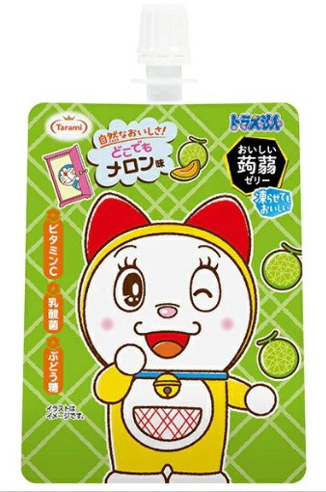 Doraemon Konjac Jelly Melon / ドラエモン 蒟蒻ゼリー メロン Doraemon Konjac Jelly Melon / ドラエモン 蒟蒻ゼリー メロン