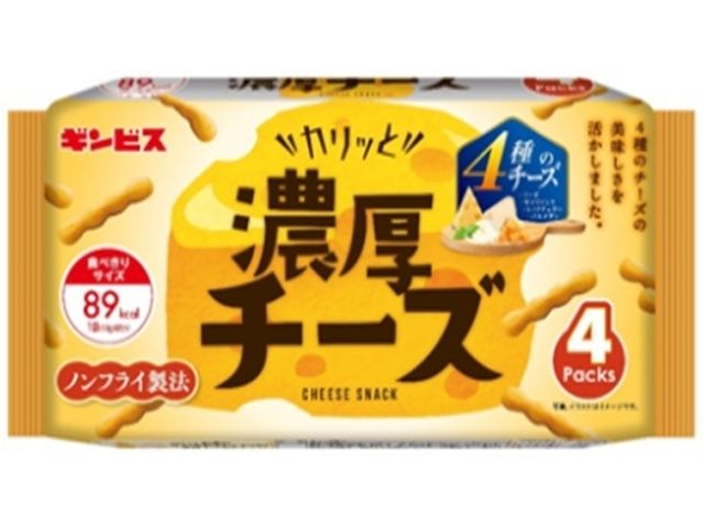 Karitto Cheese 4P / カリッと濃厚チーズ 4パック Karitto Cheese 4P / カリッと濃厚チーズ 4パック