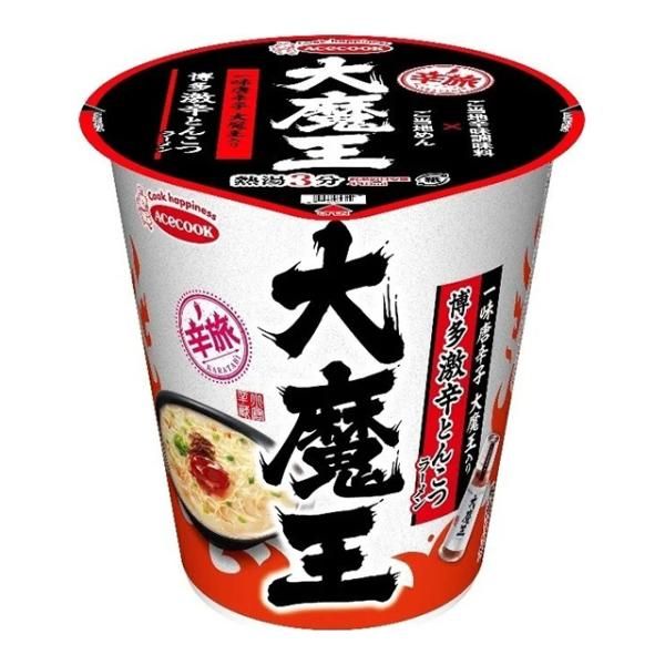 Super Hot Tonkotsu Ramen / 大魔王 激辛豚骨 Super Hot Tonkotsu Ramen / 大魔王 激辛豚骨