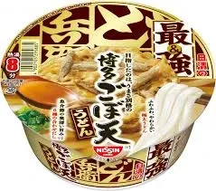 Donbei Burdock Tempura / どん兵衛 ごぼ天うどん Donbei Burdock Tempura / どん兵衛 ごぼ天うどん