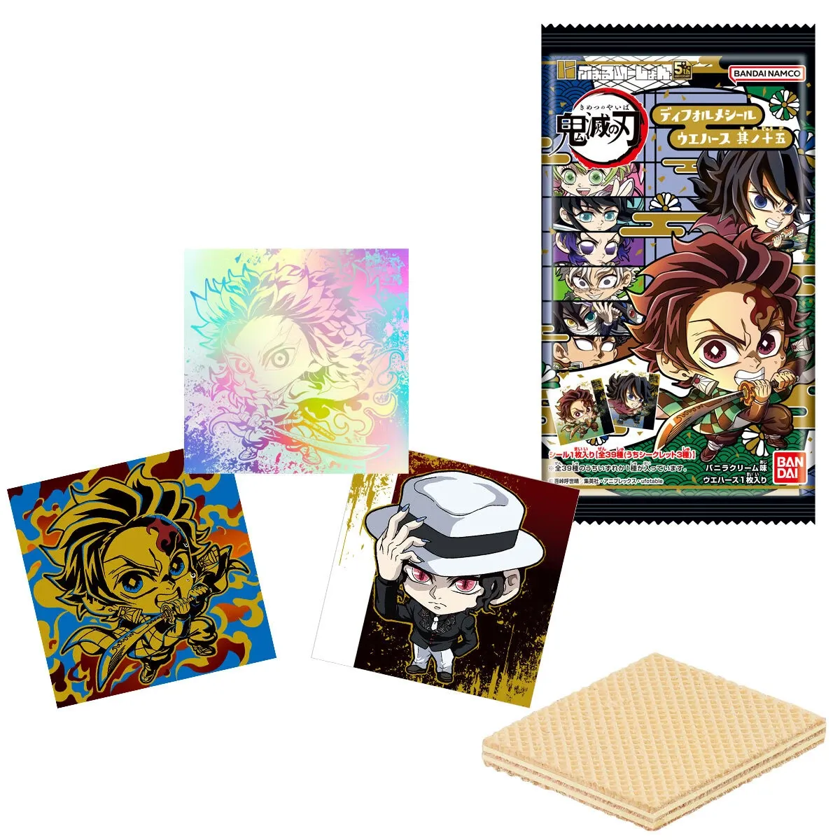 Demon Slayer Sticker Wafer / 鬼滅 ｼｰﾙｳｴﾊｰｽ