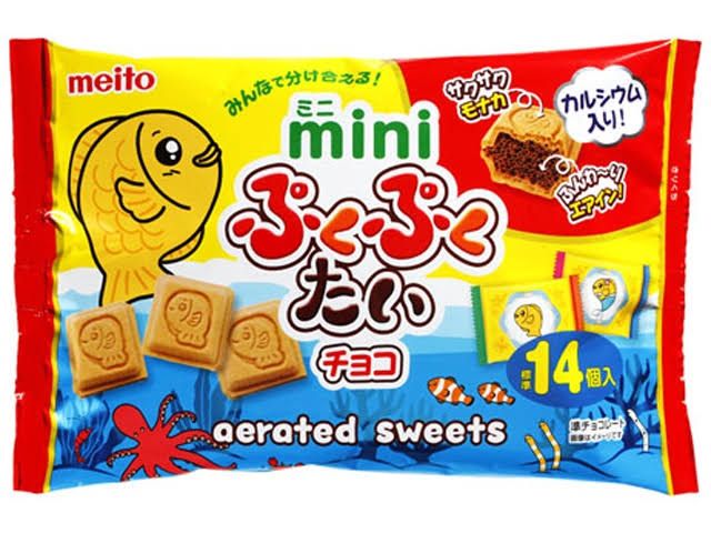 Pukupuku Tai Chocolate 48g / ぷくぷくたい ﾁｮｺ ﾊﾞｯｸﾞ