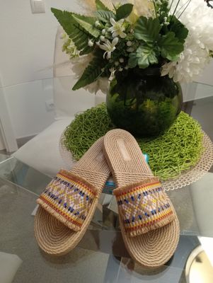 Zapatilla Habanera Blanca - Talla 38