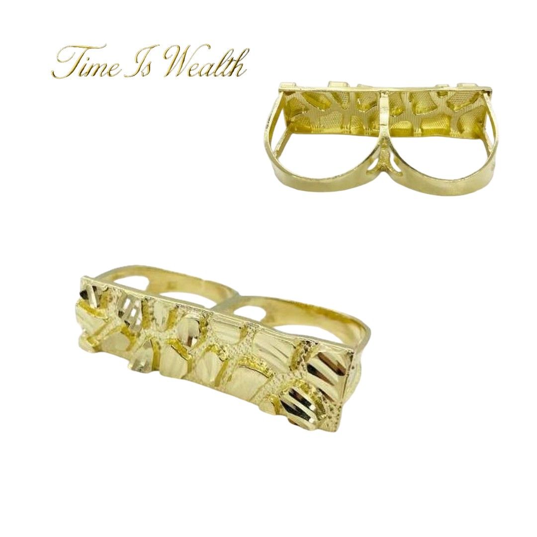 Double Ring Gold finger