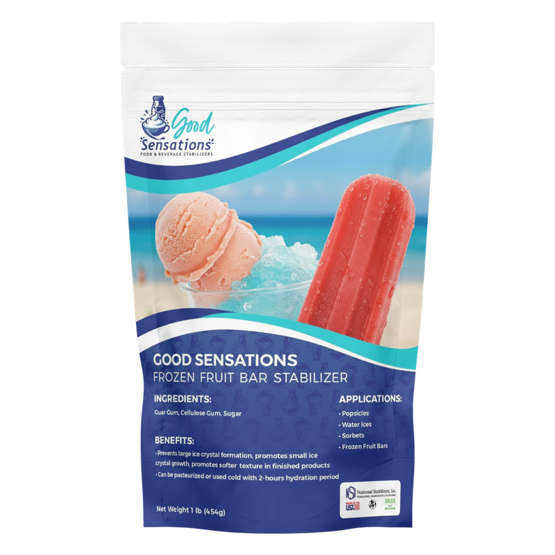 Stabilizer Blend for Frozen Fruit Bars