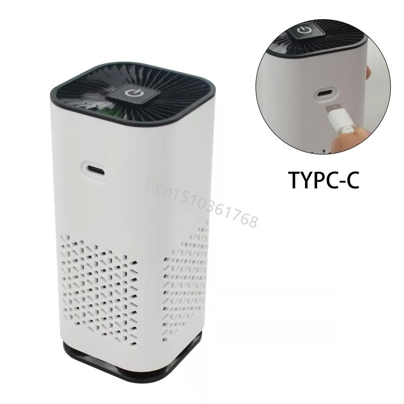 Mini Air Purifiers Negative Car Purifier with H13 HEPA True Activated Carbon 517C