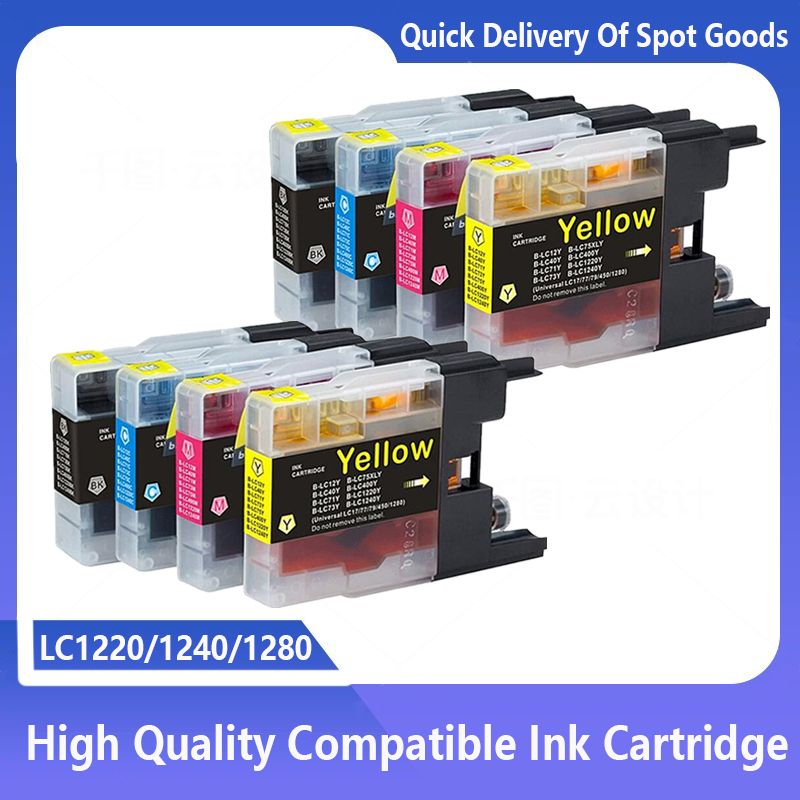 LC1220 LC1240 Ink Cartridge Compatible for Brother MFC-J430W J5910DW MFC-J625DW J6510DW MFC-J6710DW J825DW DCP-J725DW J925DW