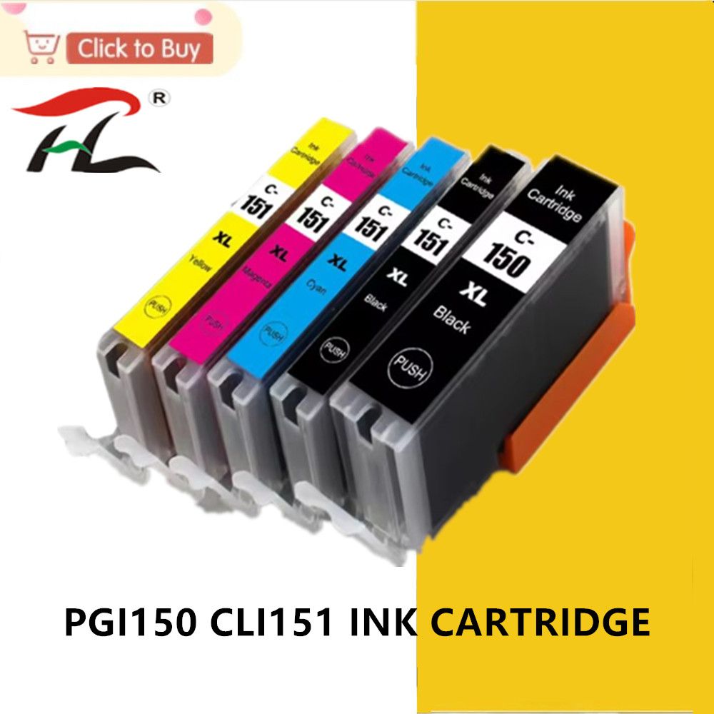 PGI 150 CLI 151compatible for Canon PIXMA MG7510 IP7210 iP8710 MX721 Ix6810 Printers PGI150 CLI151 Compatible ink cartridge