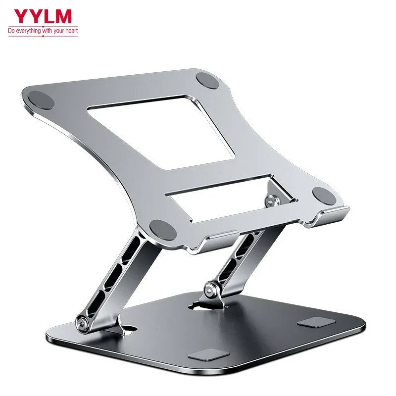 Phone Tablet Stand Adjustable Aluminum Alloy laptop Tablet up to 17 &quot;Laptop Portable Folding stand Cooling stand support
