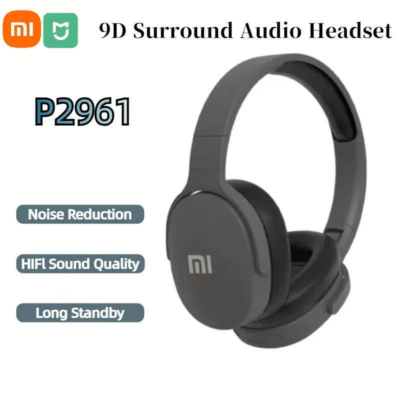 XIAOMI Mijia Head-mounted Wireless Bluetooth Headphones With Mic Noise Cancelling Headsets Stereo Sport Gaming Earphones 2025