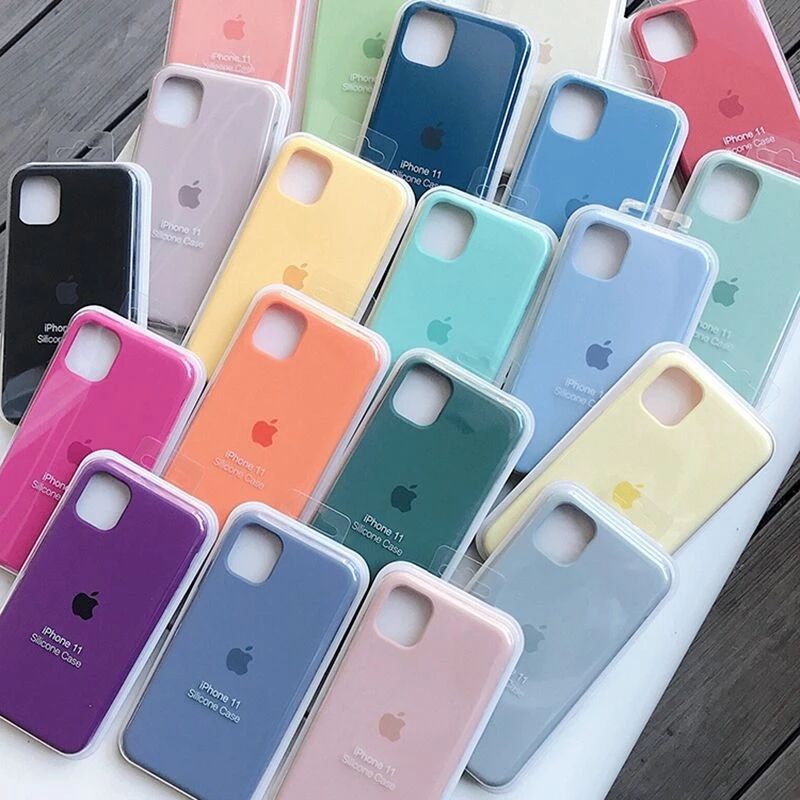 Original Official Luxury Silicone Cases For iPhone 13 16 14 11 15  12 Pro Max Case for Apple iPhone 16 13 14 15 11 12 Pro Cover