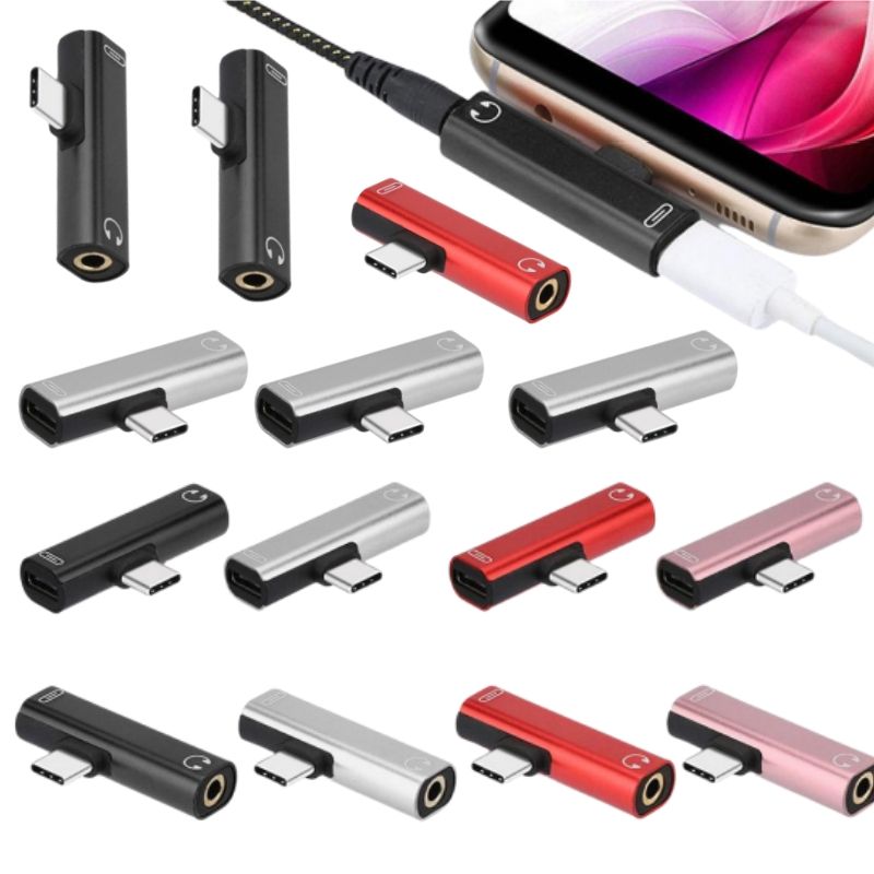 Type C To 3.5mm Jack Converter Earphone Audio Adapter Usb Type Cable C To C Type Headphone Converter Cable 3.5 Mm Aux Adapt K9t4