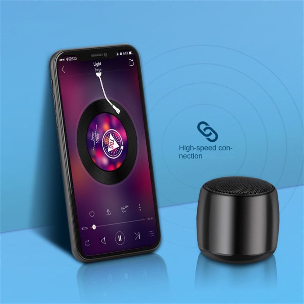 M1 Portable Bluetooth Speaker Stereo Surround Sound Built-in Subwoofer Mic Mini Music Speaker for Outdoor Travel Party Home