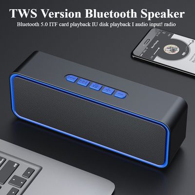 NEW Original mini S11 TWS Wireless Bluetooh Computer TV Stereo Speakers 3D Surround Soundbar Subwoofer Sound Bar For Laptop PC