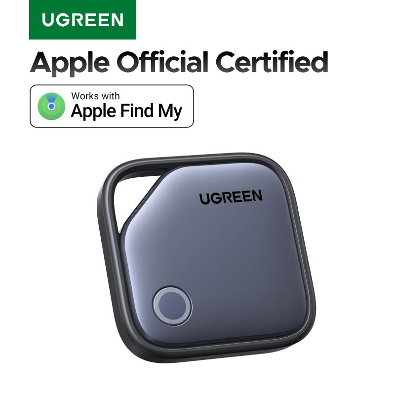 UGREEN Smart Bluetooth Tracker, Keys Finder Item Locator SmartTag Up to 2 Year Battery Phone Finder For Apple Find My (only IOS)