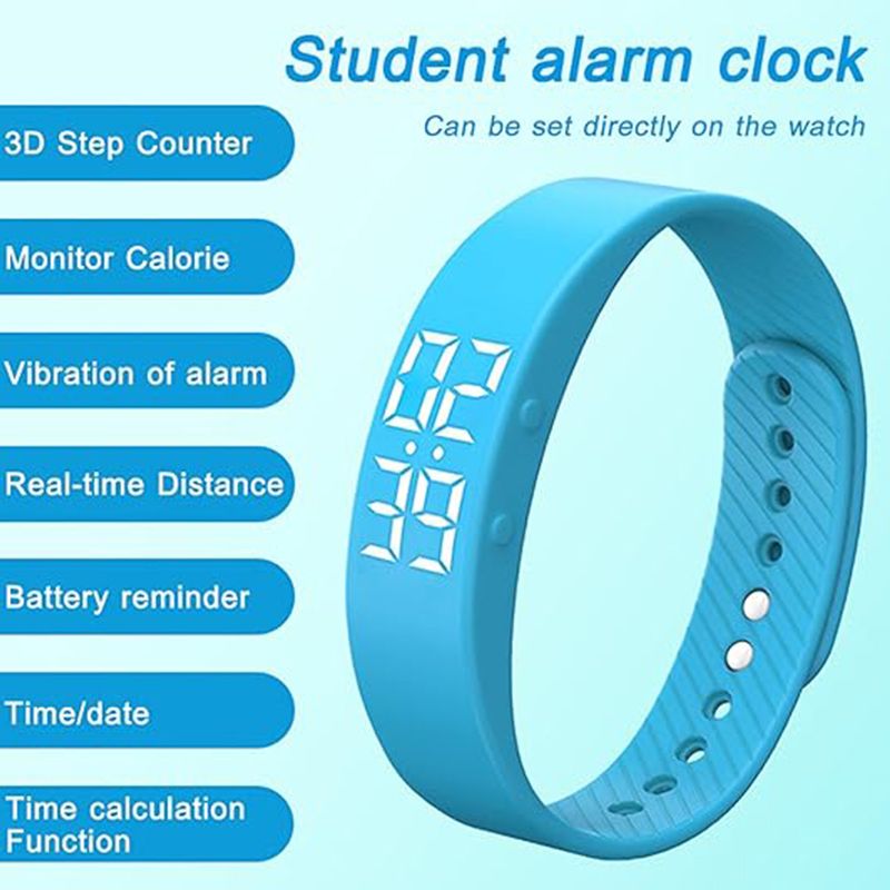 findtime Fitness Tracker Watch Without Smartphone No Bluetooth No APP Pedometer Sports Digital Wristwatch Suitable for Mens Stud