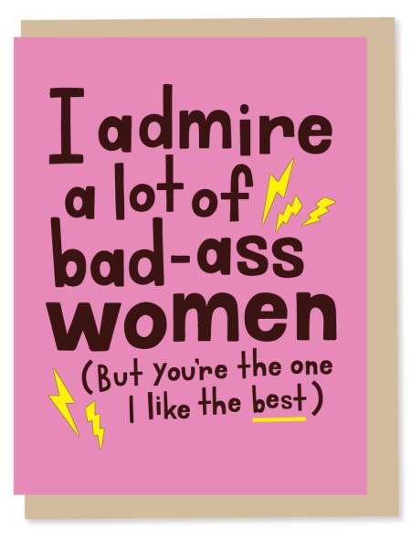 Card- Bad-Ass Women