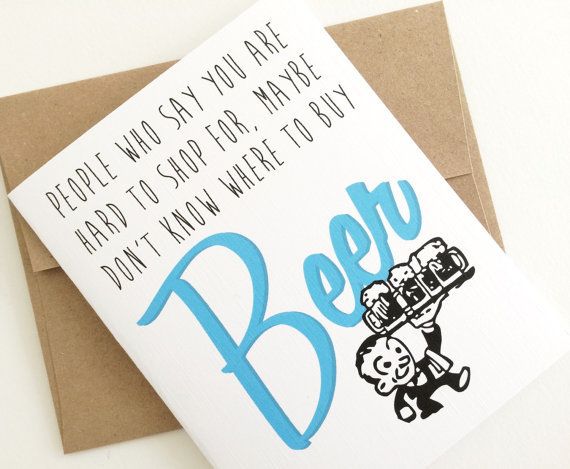 Card - Beer Birthday