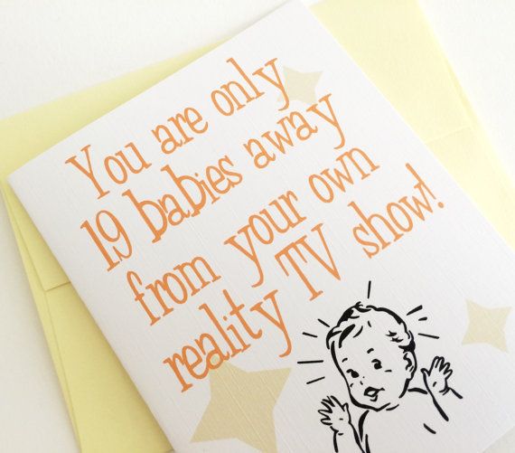 Card - 19 Babies Away