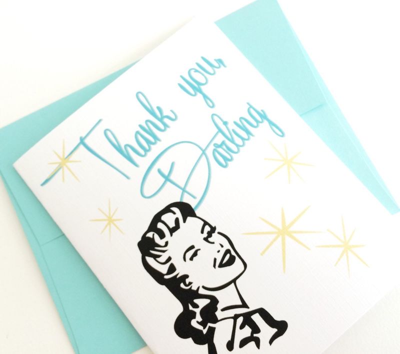 Card - Thank You, Darling