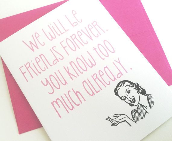 Card - Friends Forever Card