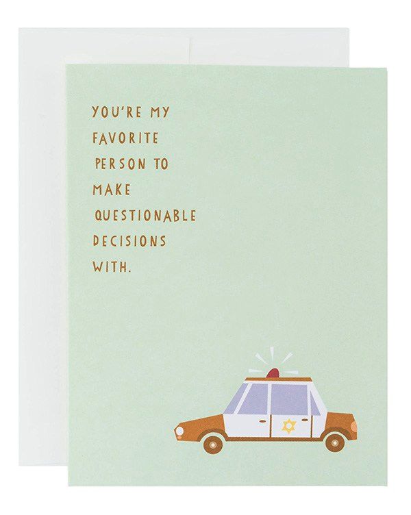 Card - Make Questionable Decisions