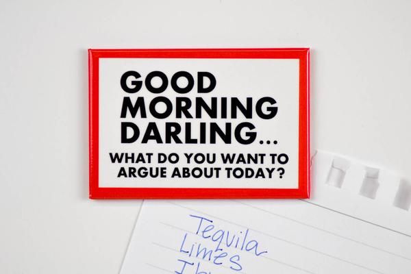 Good Morning Darling...Magnet