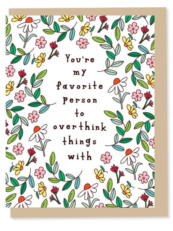 Card - Overthink Things