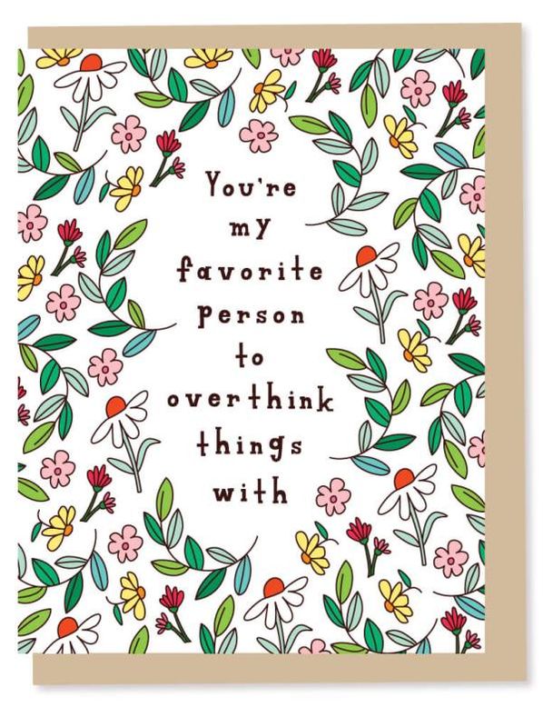 Card - Overthink Things